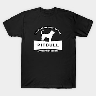 Pitbull Appreciation Society T-Shirt